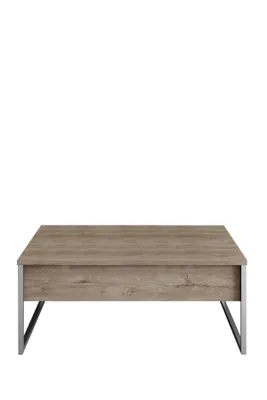 Produktbild von Skye Decor, Luxe - Walnut, Silver, Couchtisch, Nussbaum, 100 % MELAMINBESCHICHTETE SPANPLATTEN, 90 x 60 x 40 cm