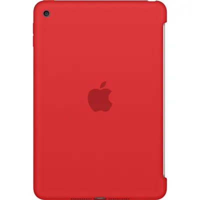 Produktbild von Apple iPad mini 4 Silikon Case – Rot, Cover, Apple, iPad mini 4, 20,1 cm (7.9")