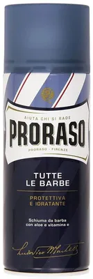 Productafbeelding van Proraso - Blue Shaving Foam - 300 ml