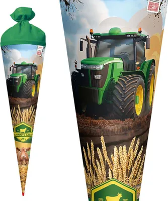Produktbild von ROTH Schultüte "Traktor Power" rund 700 mm