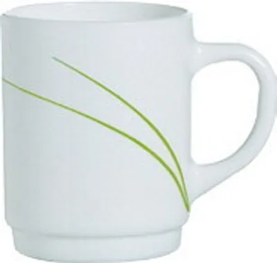 Produktbild von 6x Henkelbecher 25 cl, stapelbar Pappbecher, Kaffeetasse