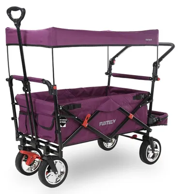 Immagine prodotto di Informazioni sul prodotto "Carrello Pieghevole FUXTEC FX-CT800 con tettuccio parasole per il trasporto di bambini
Carrello pieghevole FUXTEC CT-800 in VIOLA
con tettuccio parasole contro i raggi UV, funzione di doppio freno, maniglia di spinta supplementare e prolunga interna.
" Semplificate il trasporto con il carrello pieghevole ottimizzato ORIGINAL di FUXTEC".