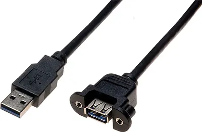 Produktbild von Lyndahl Adapterkabel für Frontplatteneinbau, USB 3.0 AF P.M/AM Länge: 0,6 m
