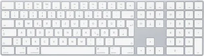 Produktbild von Magic Keyboard mit Nummernblock (2017) silber - Deutsch