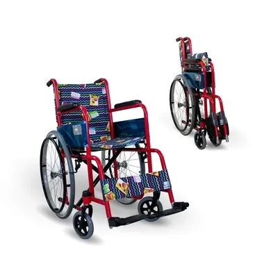 Produktbild von Kinderrollstühle feste Armlehnen und Fußstützen Mobiclinic, selbstfahrend, leicht, faltbar, Sitzbreite 35 cm, schwarzn Teatro