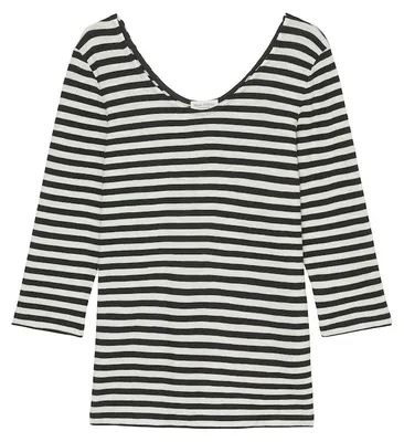 Produktbild von T-shirt, 3 4 sleeve, ballerina, str C14 multi/ black Größe XS