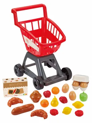 Immagine prodotto di Carrello spesa Ecoiffier con accessori alimentari Taglia unica