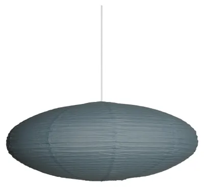 Zdjęcie produktu dla NORDLUX Villo Klosz z papieru ryżowego, wariant: Ø 600 x 240 mm, E27, niebieski
