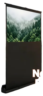 Obrázek produktu pro Projekční plátno, 60 palců, formát 16:9, nastavitelná výška 80 cm, úhel pohledu 160°, přenosný design