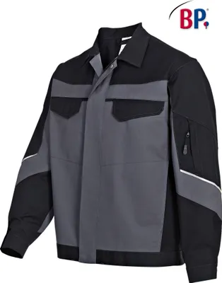 Produktbild von BP® Arbeitsjacke - dunkelgrau/schwarz - 60/62n