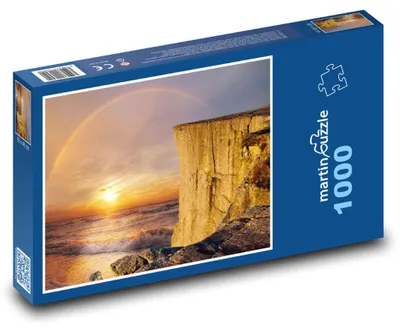 Obrázek produktu pro martinpuzzle - Puzzle 1000 - Duha nad mořem