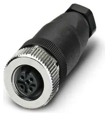 Productafbeelding van Phoenix 1662968 SACC-M12FS-5CON-PG 7-M: M12-connector, rechte uitvoering, 5-polig, female