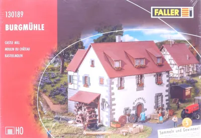 Immagine prodotto di Faller 130189 Burgmühle, scala H0, nella confezione originale
