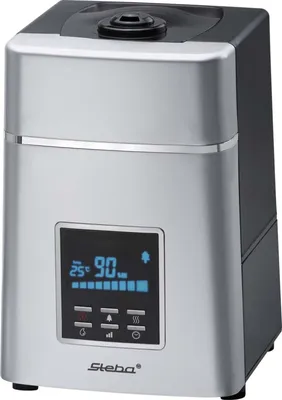 Immagine prodotto di Umidificatore Steba LB 5 argento Filtro ceramico da 3 ore Timer di ionizzazione