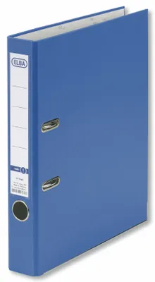Immagine prodotto di Elba 100023257 Cartella smart Pro PP/carta, con etichetta dorsale intercambiabile, larghezza dorsale 5 cm, blu oceano