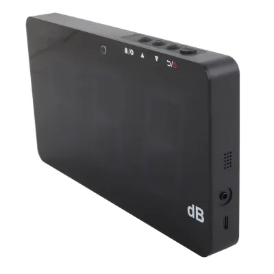 Obrázok produktu pre SW-525A Nástenný digitálny merač úrovne zvuku s LCD displejom USB 30-130 dB