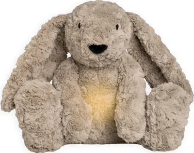 Image de Baby's Only Bibi, le lapin en peluche avec aide au sommeil - Taupe