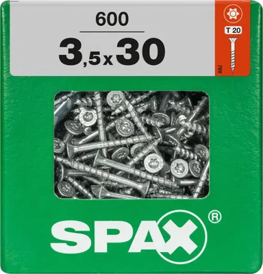 Produktbild von Spax Universalschrauben 3.5 x 30 mm TX 20 - 600 Stk.