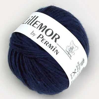 Obrázek produktu pro Lillemor by Permin - Organická Vlna pro miminka, děti a dospělé (10 navy blue)
