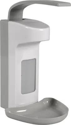Produktbild von Armhebelspender, 500 ml, Kunststoff, Weiß 24*1 (X-2258) | 1 Stück