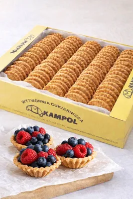 Obrázok produktu pre Mini čokoládové tartaletky so smotanou - 1,55 kg