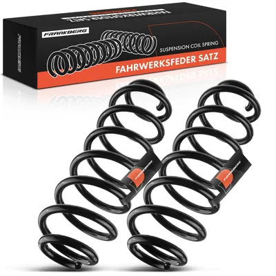 Produktbild von Frankberg 2x Federn Fahrwerksfeder Hinterachse 3C0511115AE