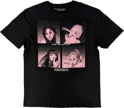 Zdjęcie produktu dla BLACKPINK How You Like That Black XL Koszulka