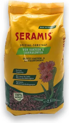 Produktbild von Seramis Spezial Substrat Granulat für Kakteen und Sukkulenten 2,5 L