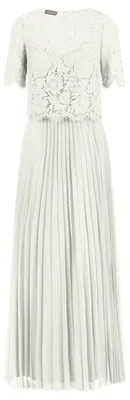 Produktbild von APART Fashion Damen Langes Plissiertes Abendkleid, kurzärmelige Spitzenjacke, ve