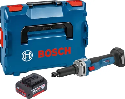 Immagine prodotto di Bosch GGS 18V-23 LC Smerigliatrice diritta professionale a batteria 18 V senza spazzole + 1x batteria ricaricabile 4,0 Ah + L-Boxx - senza caricabatterie