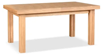 Produktbild von Masseno Ausziehbar Esstisch INFINITO 160 - 410 cm x 100 cm Rechteckig Tisch für Wohnzimmer, Küche, Eichefarben