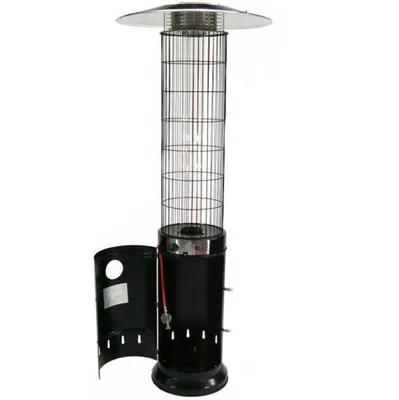Produktbild von Gasheizer XXL Feuersäule Terrassenheizer 56706 Gas-Heizstrahler 13kw Heizpilz