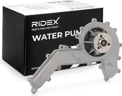 Produktbild von RIDEX Kühlmittelpumpe Wasserpumpe für AUDI A6 Avant (4G5, 4GD, C7) 1260W0453