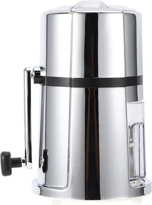 Immagine prodotto di Tritaghiaccio manuale, commerciale, portatile, tritaghiaccio per uso domestico con lama in acciaio inox