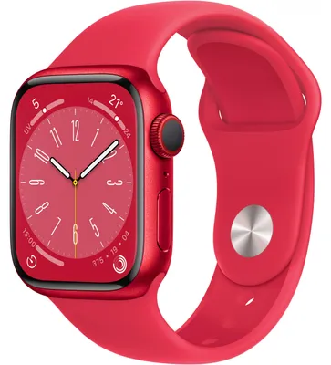 Produktbild von Apple Watch 8 4G 41mm Alu rot/Sport (PRODUCT) RED