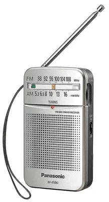 Productafbeelding van Panasonic RF-P50DEG-S, zilverkleurig