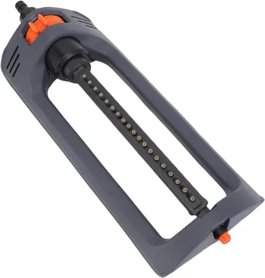 Immagine prodotto di Irrigatore oscillante - Spruzzatore per giardino - Per irrigare il prato - 19 ugelli - Fino a 4000 m² - Nero