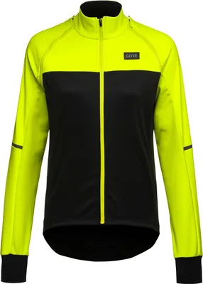 Produktbild von Gore Phantom Jacket Damen schwarz-gelb neon größe S (38) 100821-9908-38