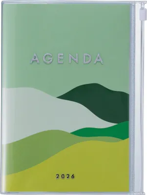 Produktbild von MARK'S 2025/26 Taschenkalender, B6 Mountain // Green
