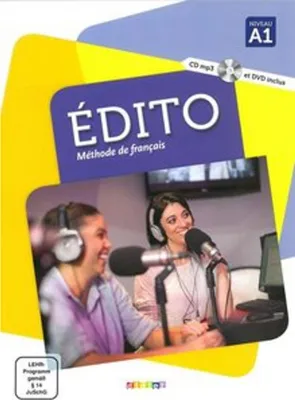 Obrázok produktu pre Édito A1. Livre élève + CD MP3 + DVD