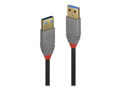 Produktbild von LINDY USB 3.2 Kabel Typ A/A Anthra Line M/M 2m
