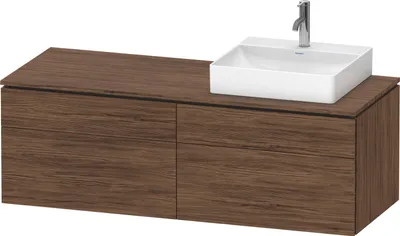 Produktbild von DURAVIT LC4870R21210000 Konsolen-WTU wandh L-Cube 550x1400x48