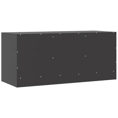 Obrázok produktu pre TV skrinka čierna 99x39x44 cm oceľ