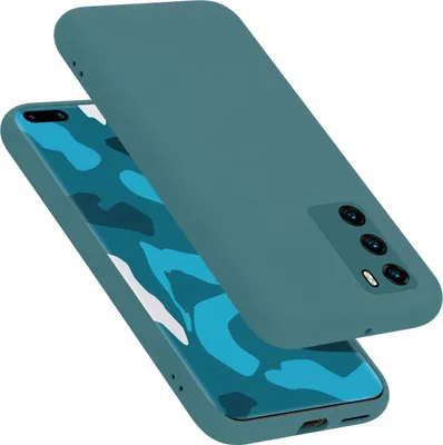 Image de Cadorabo Housse pour Huawei P40 Housse en vert Housse pour portable Case Cover TPU Etui