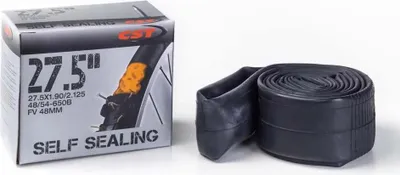 Produktbild von Cst Presta 48 Mm Fahrradschlauch Schwarz 27.5´´ / 1.90-2.125 Schwarz 27.5´´