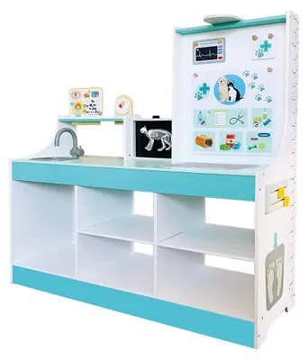 Produktbild von Beleduc Doktorspiel Lernspielzeug 3-in-1 mit Aktionskarten