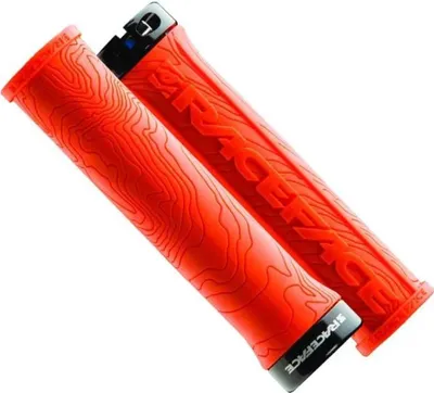 Produktbild von Race Face Half Nelson Single Clamp Lock-On Griff 29mm orange - maximaler Grip...