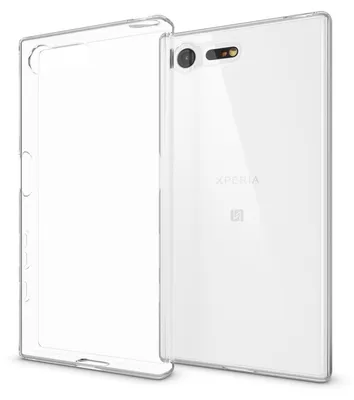 Zdjęcie produktu dla Etui NALIA „GLAZE” do Sony Xperia X Compact – przezroczyste etui ochronne z TPU, zapobiegające żółknięciu, smukłe i lekkie – przezroczyste etui na telefon