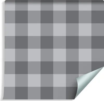 Zdjęcie produktu dla Tapeta Ścienna Dekoracja Abstrakcyjna Modna KRATA w Odcieniach Szarości z modnym efektem 3D