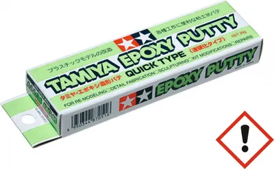 Obrázek produktu pro Tamiya 87051 Epoxidový plnič rychlý typ 25g 2 komponenty